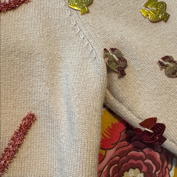 Queen of sparkles turkey queen sweater - Picture 4 of 7